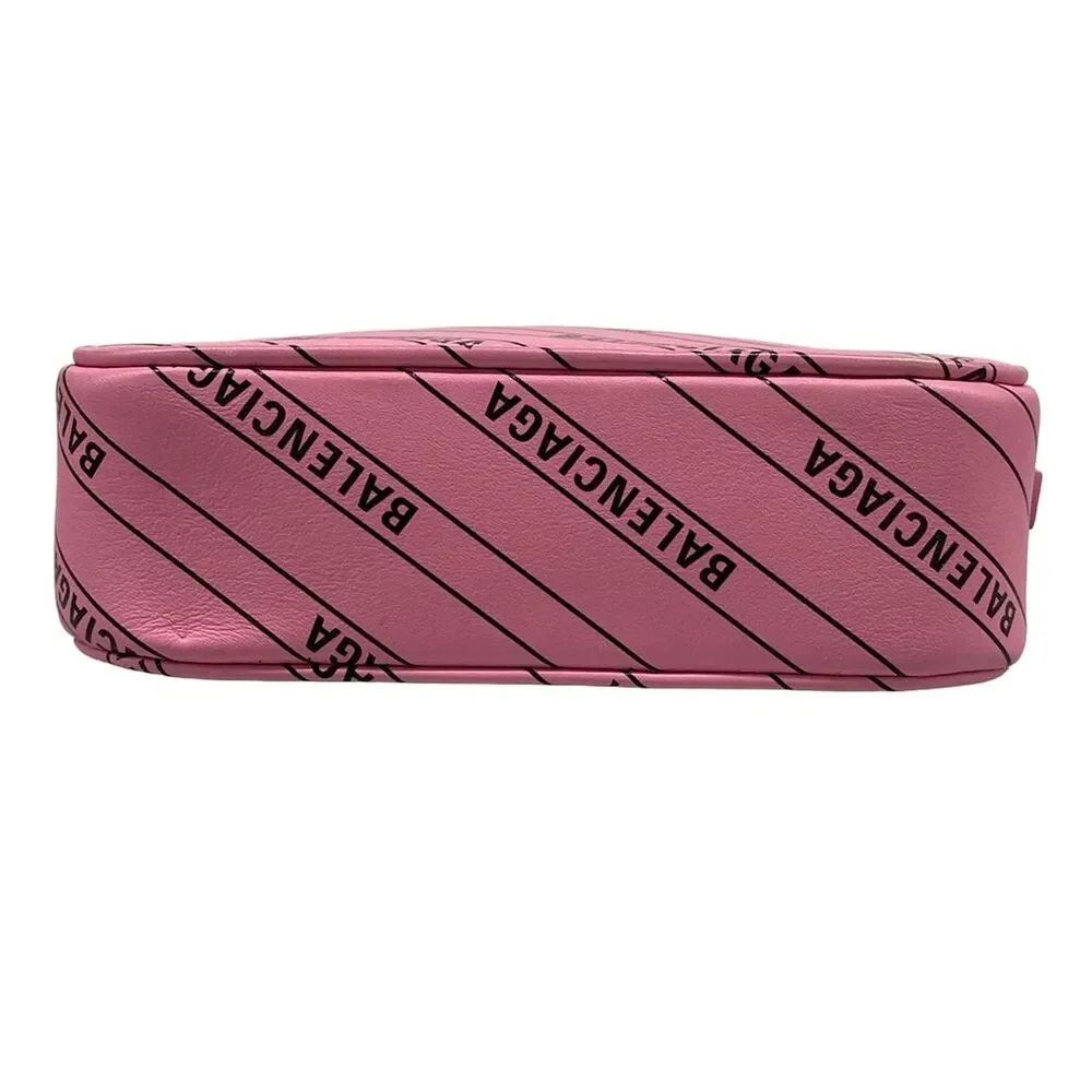 Balenciaga Everyday Camera Bag XS Shoulder Bag 552372 Pink Black - Picture 5 of 15